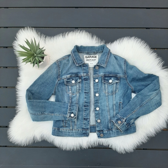 Garage classic fit jean jacket - Picture 4 of 7